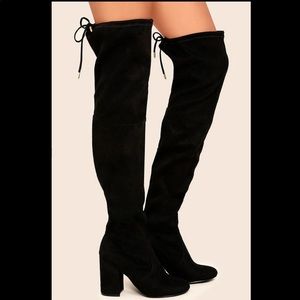 steve madden niela over the knee boots